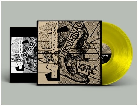 MRTVI KANAL : GRC / SPLIT (LP/DIEHARD CLEAR YELLOW VINYL)
