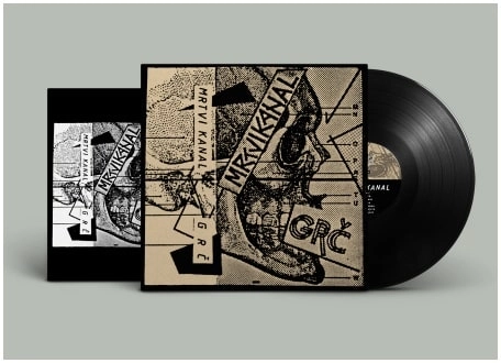 MRTVI KANAL : GRC / SPLIT (LP/SOLID BLACK VINYL)