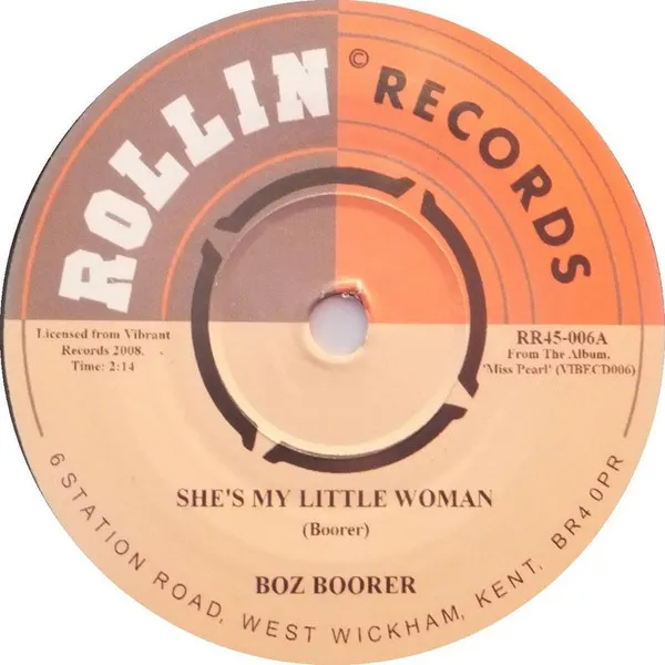 BOZ BOORER / ボズブーラー / SHE'S MY LITTLE WOMAN / JUKE BOX ROCK