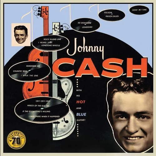 JOHNNY CASH / ジョニー・キャッシュ / WITH HIS HOT AND BLUE GUITAR [LP]