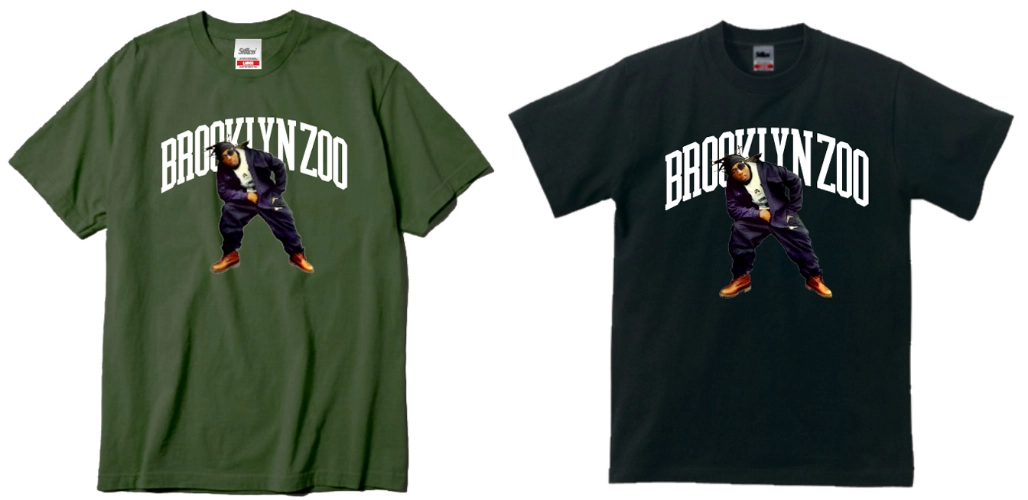 OL' DIRTY BASTARD / STILLAS "BROOKLYN ZOO"T-SHIRT (BLACK L)