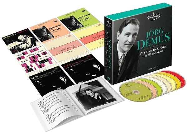 JORG DEMUS / イェルク・デームス / THE BACH RECORDINGS ON WESTMINSTER / BACH RECORDINGS ON WESTMINSTER