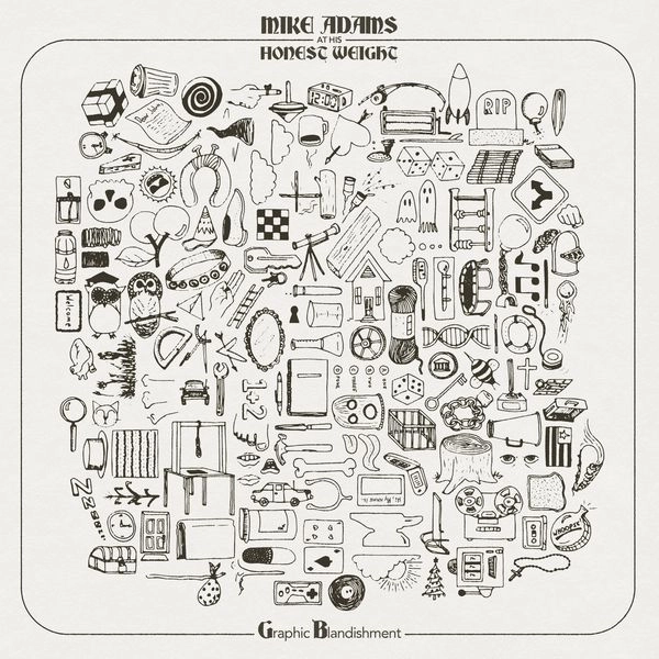 MIKE ADAMS AT HIS HONEST WEIGHT / GRAPHIC BLANDISHMENT (LP - BLACK)