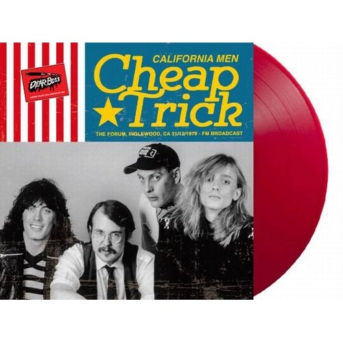 CHEAP TRICK / チープ・トリック / CALIFORNIA MEN 1979-12-31 - THE FORUM, INGLEWOOD, CA (COLOR LP)