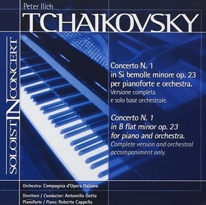 ROBERTO CAPPELLO / ロベルト・カッペッロ / チャイコフスキー:ピアノ協奏曲 第1番（カラオケ付） / TCHAIKOVSKY:PIANO CONCERTO NO.1