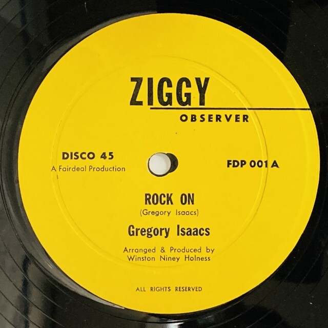 GREGORY ISAACS / グレゴリー・アイザックス / ROCK ON