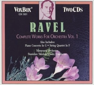 STANISLAW SKROWACZEWSKI / スタニスワフ・スクロヴァチェフスキ / RAVEL:ORCHESTRAL WORKS VOL.1 / RAVEL:COMPLETE WORKS FOR ORCHESTRA VOL.1