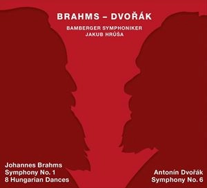 JAKUB HRUSA / ヤクブ・フルシャ / BRAHMS: SYMPHONY NO.1 8 HUNGARIAN DANCES / DVORAK: SYMPHONY NO.6