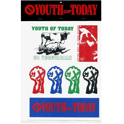 YOUTH OF TODAY / ユース・オブ・トゥデイ / STICKER PACK - STICKER