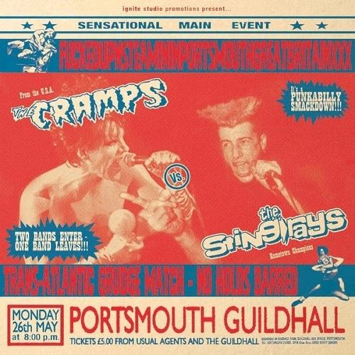 STING-RAYS VS CRAMPS / FUCKEDUPNSTEAMININPORTSMOUTHGREATBRITAINXXX (LP)