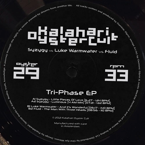 SYZYGY & FLUID & LUKE WARMWATER / TRI-PHASE EP