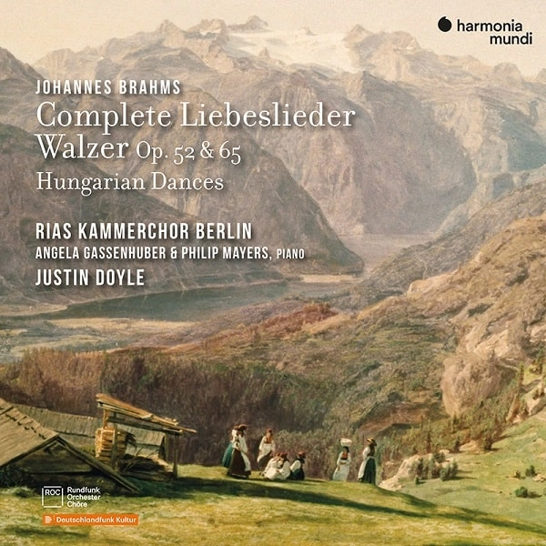 RIAS KAMMERCHOR / RIAS 室内合唱団 / BRAHMS:COMPLETE LIEBESLIEDER WALZER/HUNGARIAN DANCES