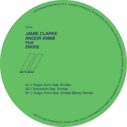 JAMIE CLARKE / ANGOR ANIMI FT. EMDEE (BARAC REMIX)