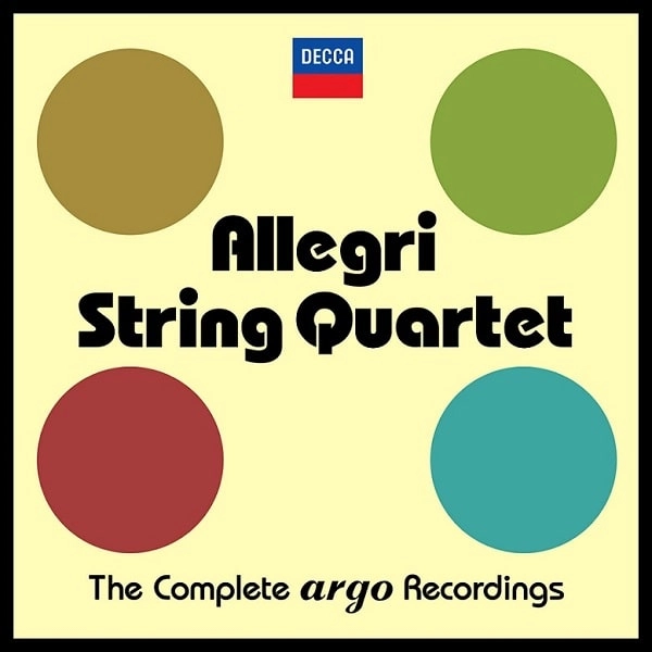 ALLEGRI STRING QUARTET / アレグリ弦楽四重奏団 / THE COMPLETE ARGO RECORDINGS / COMPLETE ARGO RECORDINGS