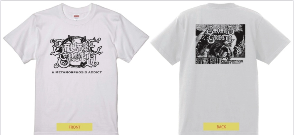 SAVAGE GREED / サヴェージ・グリード / Tシャツ＜Mサイズ＞