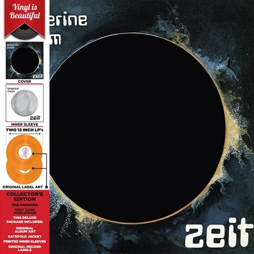 TANGERINE DREAM / タンジェリン・ドリーム / ZEIT: LIMITED ORANGE COLOR DOUBLE VINYL