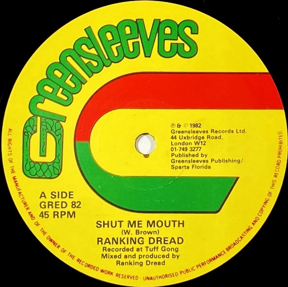 RANKING DREAD / ランキン・ドレッド / SHUT ME MOUTH