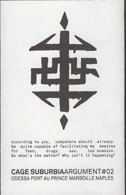CAGE SUBURBIA / ARGUMENT #02