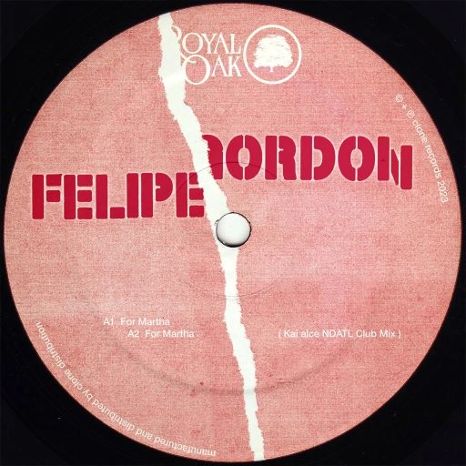 FELIPE GORDON / フェリペ・ゴードン / FOR MARTHA / FOR MARTHA 