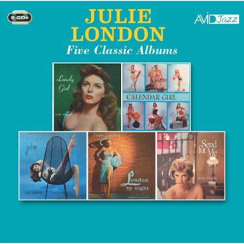 JULIE LONDON / ジュリー・ロンドン / FIVE CLASSIC ALBUMS (LONELY GIRL / CALENDAR GIRL / JULIE / LONDON BY NIGHT / SEND FOR ME)