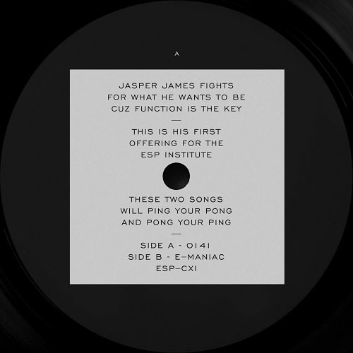 JASPER JAMES / 0104 / E-MANIAC