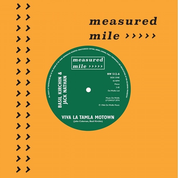 BASIL KIRCHIN & JACK NATHAN / ALAN PARKER & WILLIAM PARISH / VIVA LA TAMLA MOTOWN / MAIN CHANCE