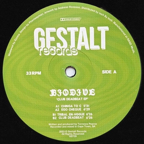 BIODIVE / CLUB DEADBEAT EP