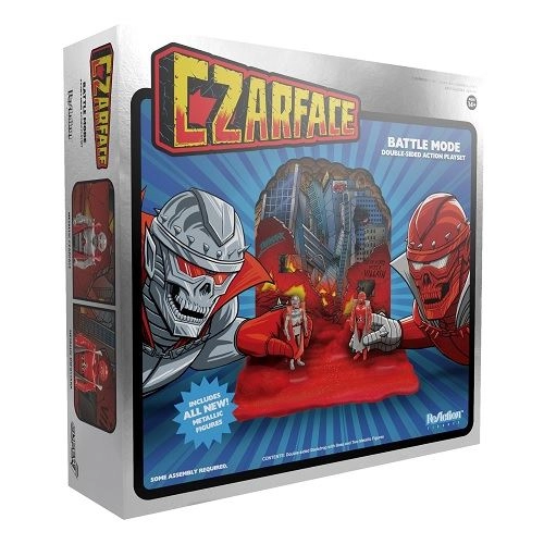 CZARFACE (INSPECTAH DECK + 7L & ESOTERIC) / REACTION FIGURES - BATTLE MODE DOUBLE-SIDED PLAYSET
