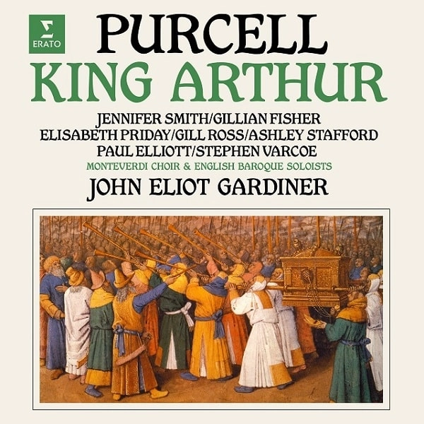 JOHN ELIOT GARDINER / ジョン・エリオット・ガーディナー / PURCELL:KING ARTHUR (LP)