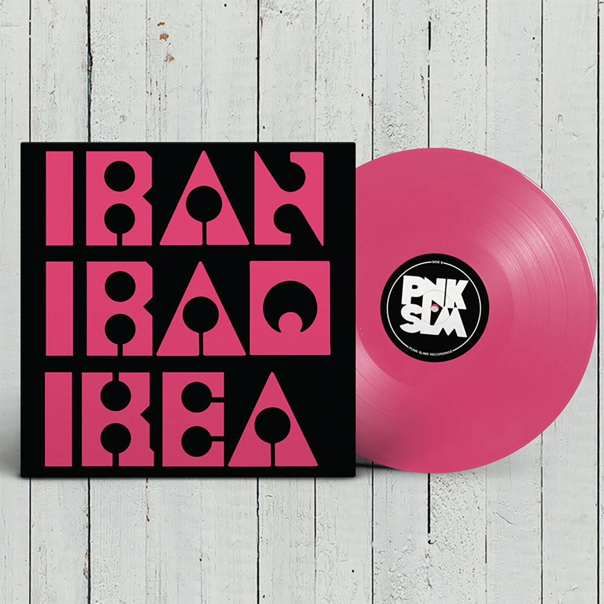 LES BIG BYRD / IRAN IRAQ IKEA (PINK VINYL)