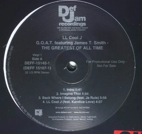L.L. COOL J / L.L.クールJ / G.O.A.T.