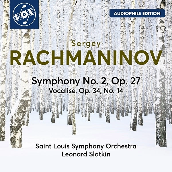 LEONARD SLATKIN / レナード・スラットキン / RACHMANINOV:SYMPHONY NO.2