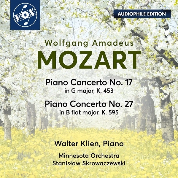 WALTER KLIEN / ワルター・クリーン / MOZART:PIANO CONCERTO NO.17&27