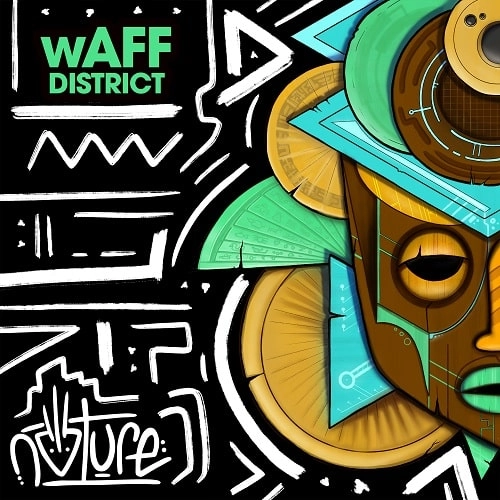 WAFF / DISTRICT (GREEN MARBLED VINYL) / DISTRICT (GREEN MARBLED VINYL) 