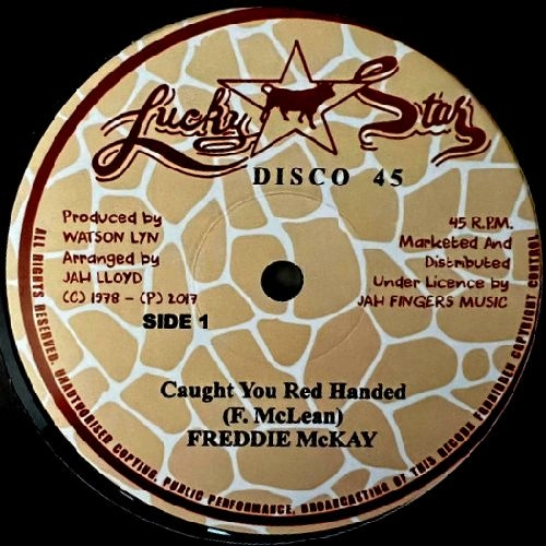 FREDDIE MCKAY / CAUGHT YOU RED HANDED