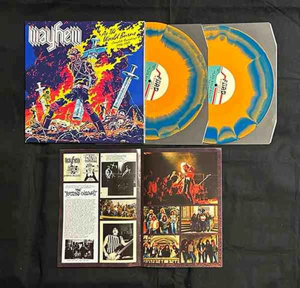 MAYHEM(from USA/THRASH) / AS THE WORLD BURNS - COMPLETE RECORDINGS 1984/1987 (DIEHARD MIXED VINYL)