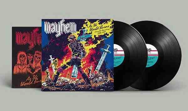 MAYHEM(from USA/THRASH) / AS THE WORLD BURNS - COMPLETE RECORDINGS 1984/1987 (SOLID BLACK VINYL)
