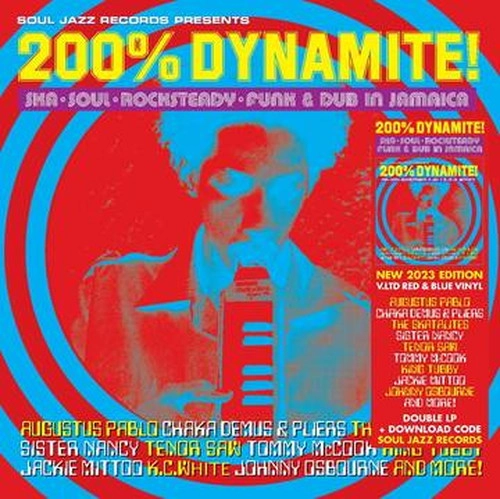 V.A. (SOUL JAZZ RECORDS) / 200% DYNAMITE! SKA, SOUL, ROCKSTEADY, FUNK & DUB IN JAMAICA [2LP]