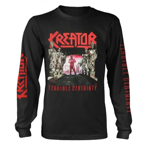 KREATOR / クリエイター / TERRIBLE CERTAINTY LONG SLEEVE SHIRT<SIZE:L>