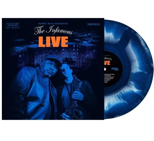 BENNY REID (HIP HOP) / "INFAMOUS LIVE ""LP"" (BLUE MOON EDITION)"