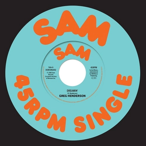 GREG HENDERSON / DREAMIN' / DREAMIN' 