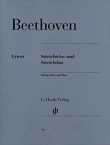 LUDWIG VAN BEETHOVEN / ルートヴィヒ・ヴァン・ベートーヴェン / STREICHTRIOS UND STEICHDUO
