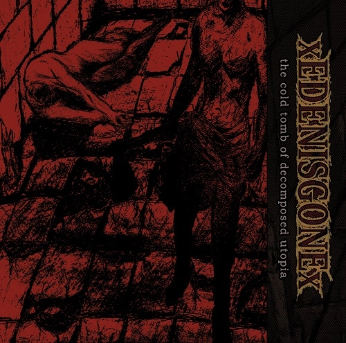 xEDENISGONEx / THE COLD TOMB OF DECOMPOSED UTOPIA (LP/GOLD VINYL)