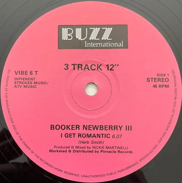 BOOKER NEWBERRY / ブッカー・ニューベリー / I GET ROMANTIC