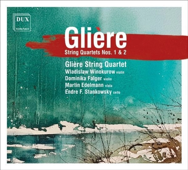 GLIERE STRING QUARTET / グリエール弦楽四重奏団 / GLIERE:STRING QUARTETS NOS.1&2
