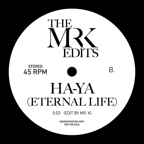 MR. K (DANNY KRIVIT) / ミスター・ケー / LIKE A PRAYER MR K'S CHURCHAPELLA EDIT/HA-YA +ETERNAL LIFE