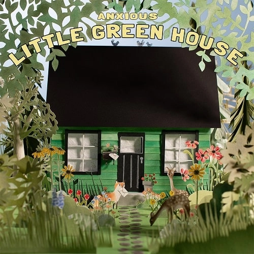 ANXIOUS / LITTLE GREEN HOUSE (LP/PEACH SWIRL VINYL)