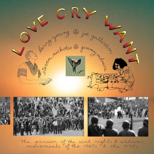LOVE CRY WANT / ラブ・クライ・ウォント / LOVE CRY WANT (Black vinyl LP)