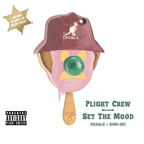 Eksale & Shin-Ski / SET THE MOOD EP 12" (PINK VINYL)