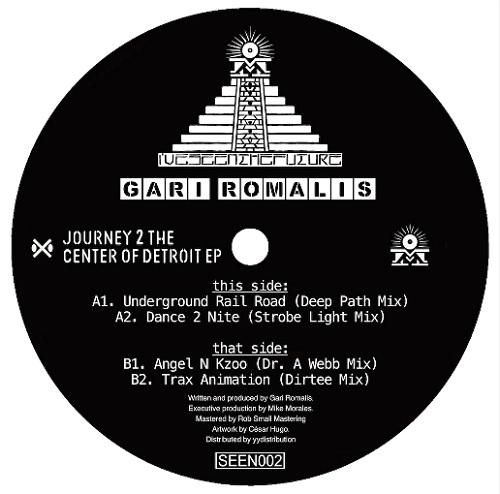 GARI ROMALIS / ガリ・ロマリス / JOURNEY 2 THE CENTER OF DETROIT EP